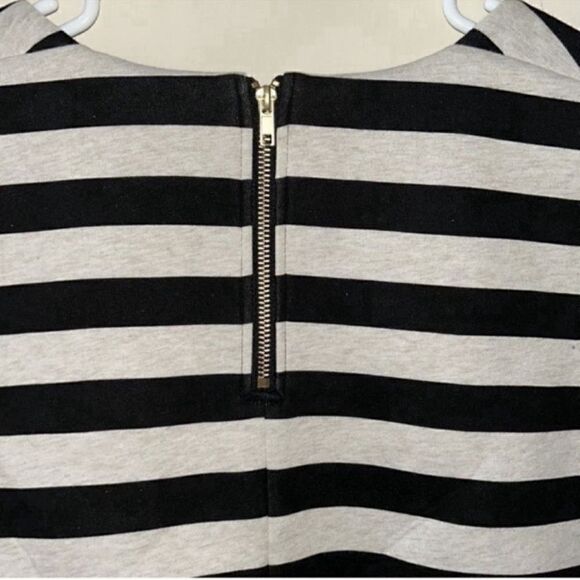 H&M Striped Black & Gray Top(Size 8) - Picture 3 of 5